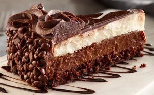 Black Tie Mousse Cake