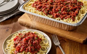 Spaghetti with Meat Sauce Family